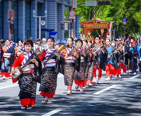 博多どんたく賞_晴れ舞台_伊藤蓉子