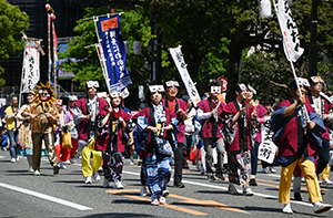 佳作_華やかどんたく隊_龍紀和男